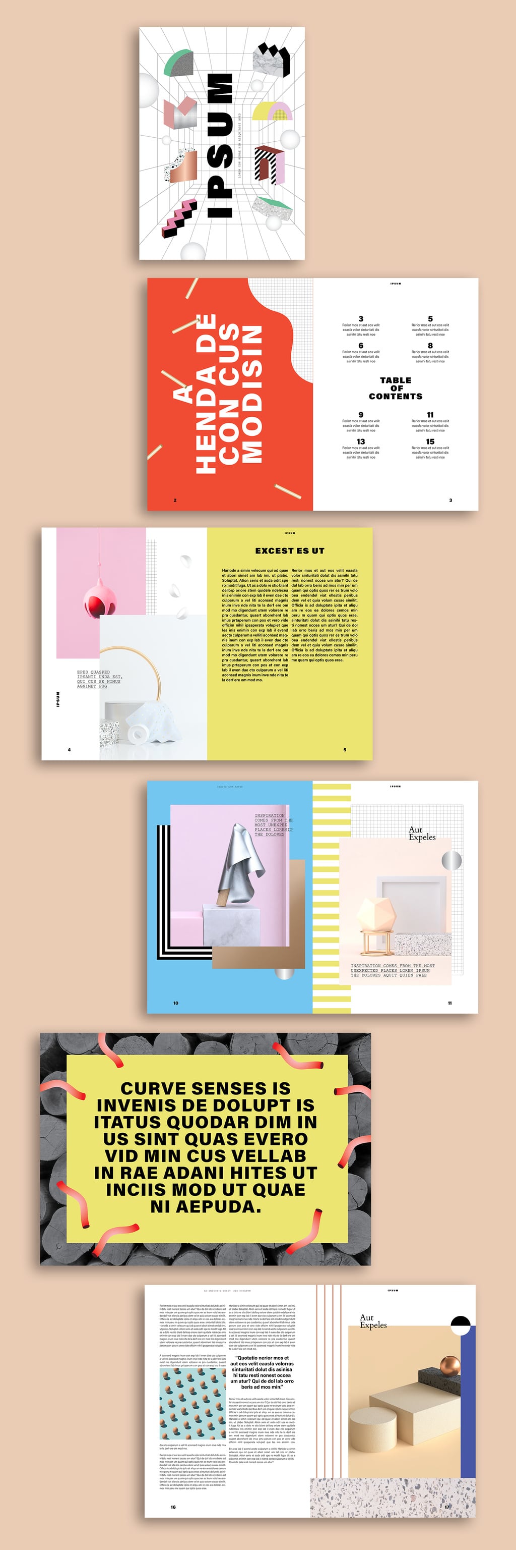 100 Fresh InDesign Brochure Templates (2024) | Redokun Blog