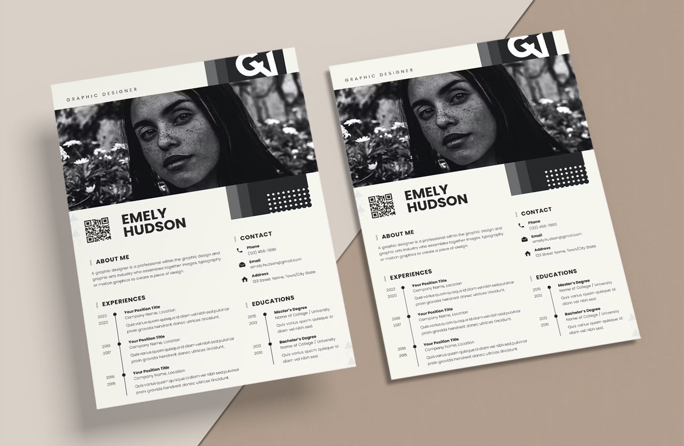 The 100 InDesign Resume Templates You Need in 2024 | Redokun Blog